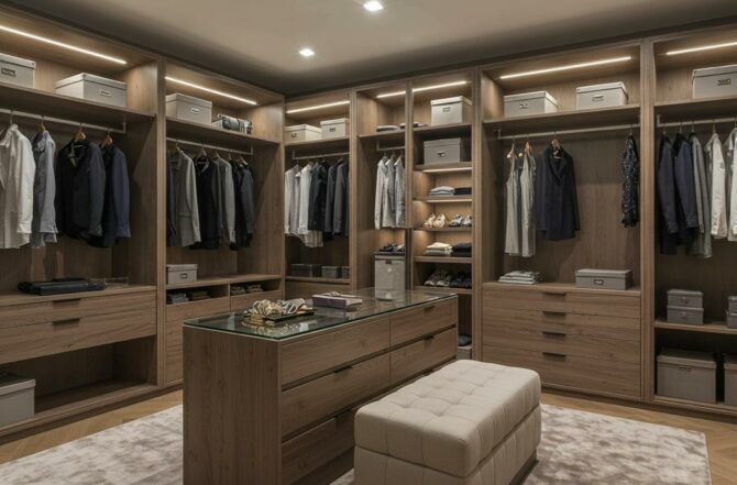 Closet Planejado e Inteligente com Modularidade de Luxo