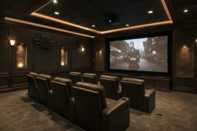 Home Theater Planejado e Sob Medida