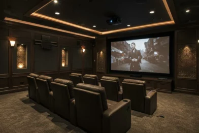 Home Theater Planejado e Sob Medida